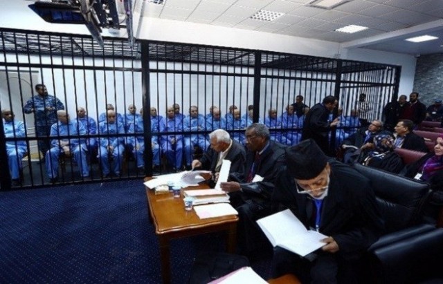 ليبيا_محاكمة رموز نظام القذافي
