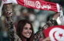 A supporter of Beji Caid Essebsi, leader of Tunisias secular Nidaa Tounes party, and presidential candidate, smiles during a campaign event in the capital Tunis