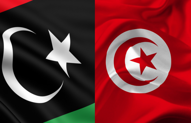 علم-تونس-ليبيا
