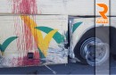 حادث تصادم حافلة مع شاحنة فسفاط في طريق المتلوّي_حافلة نقل الركاب_24-03-2016
