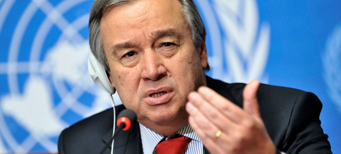 الأمين العام للأمم المتحدة، أنطونيو غوتيريش001